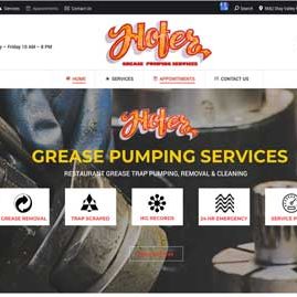Client: https://hofergreasepumping.com website development