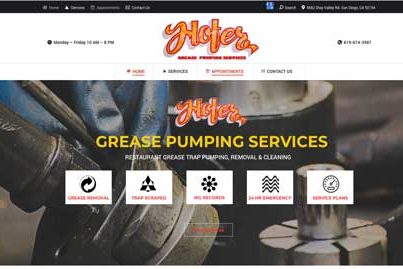 Client: https://hofergreasepumping.com website development